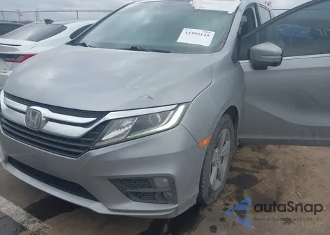 2019 Honda Odyssey Ex-L from USA, damaged, VIN 5FNRL6H73KB123363